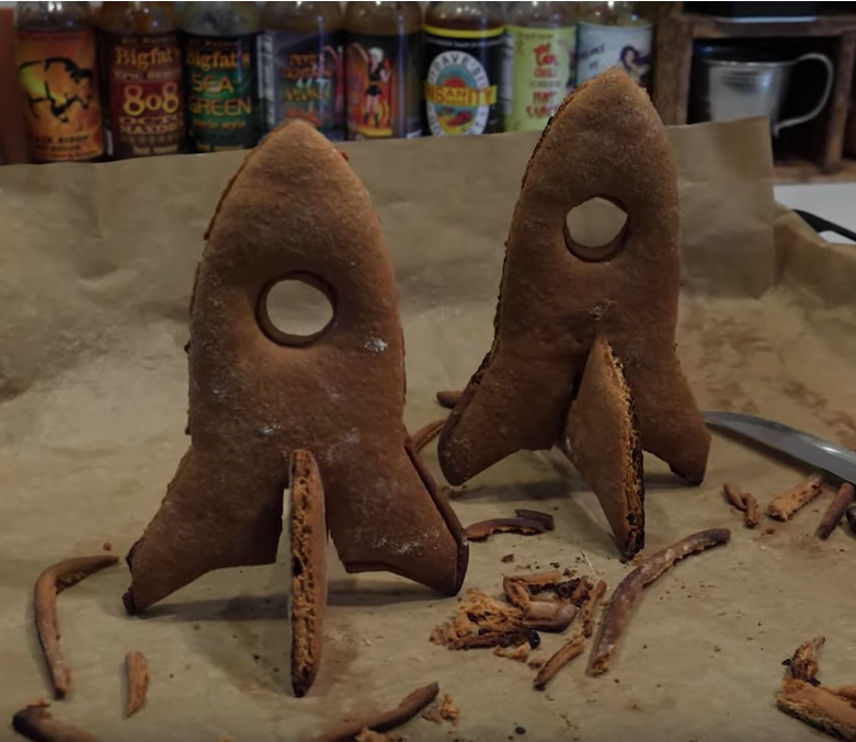 3D-pepperkakeformer – verdensrommet - Bilde 2