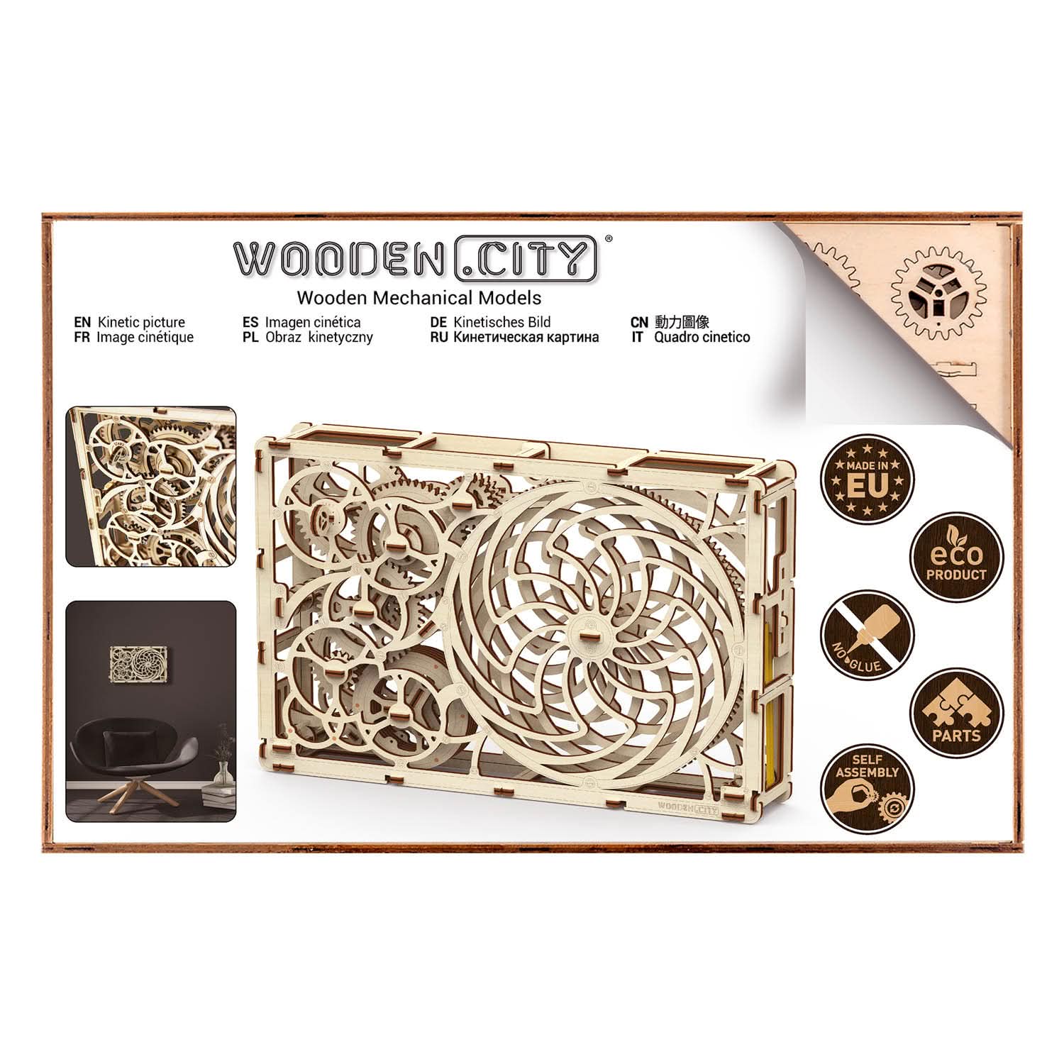 Modellbyggesett i tre – Kinetisk bilde - Bilde 5