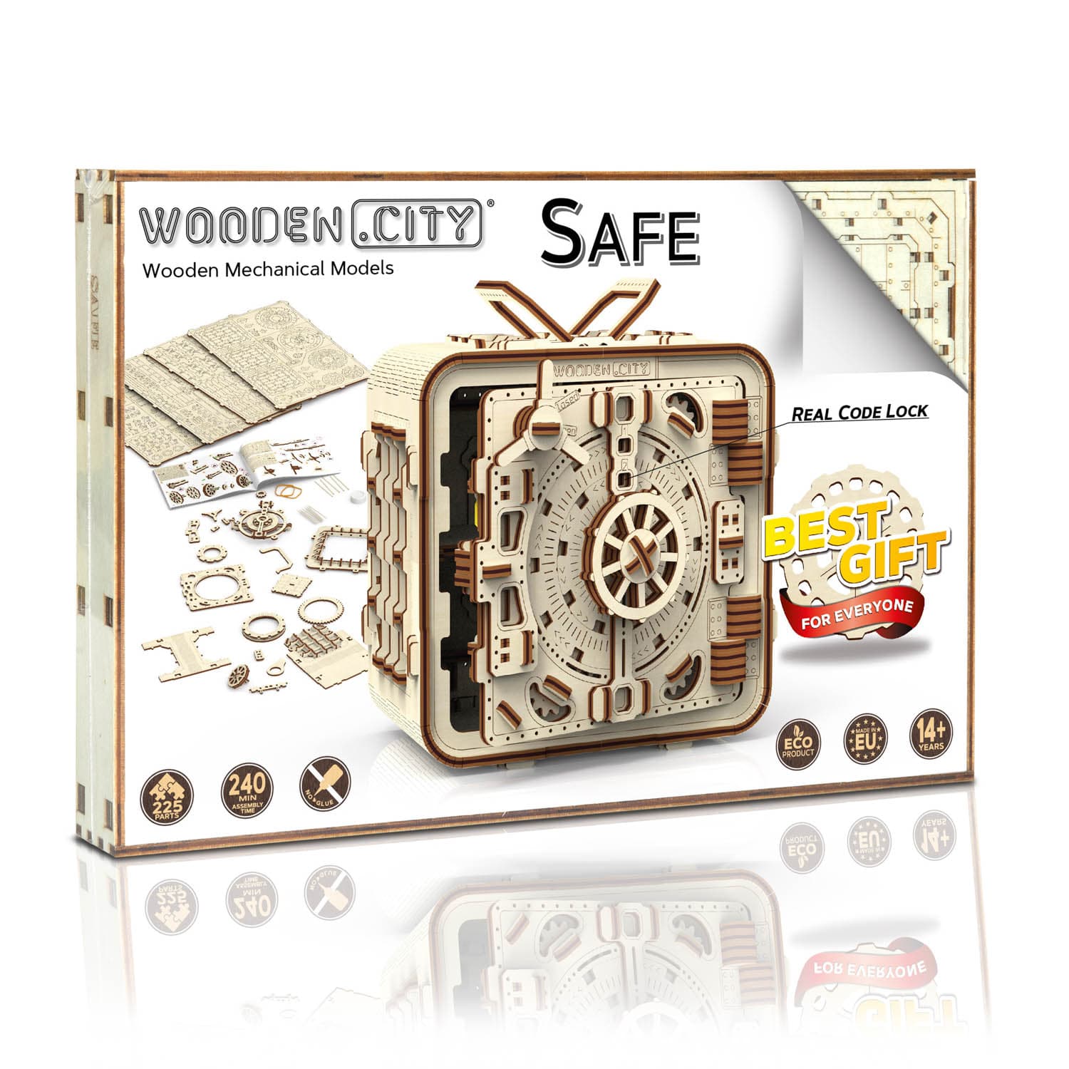 Modellbyggesett i tre – Safe - Bilde 6