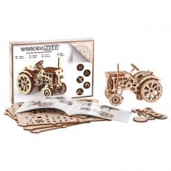 Modellbyggesett i tre – Traktor - Bilde 6