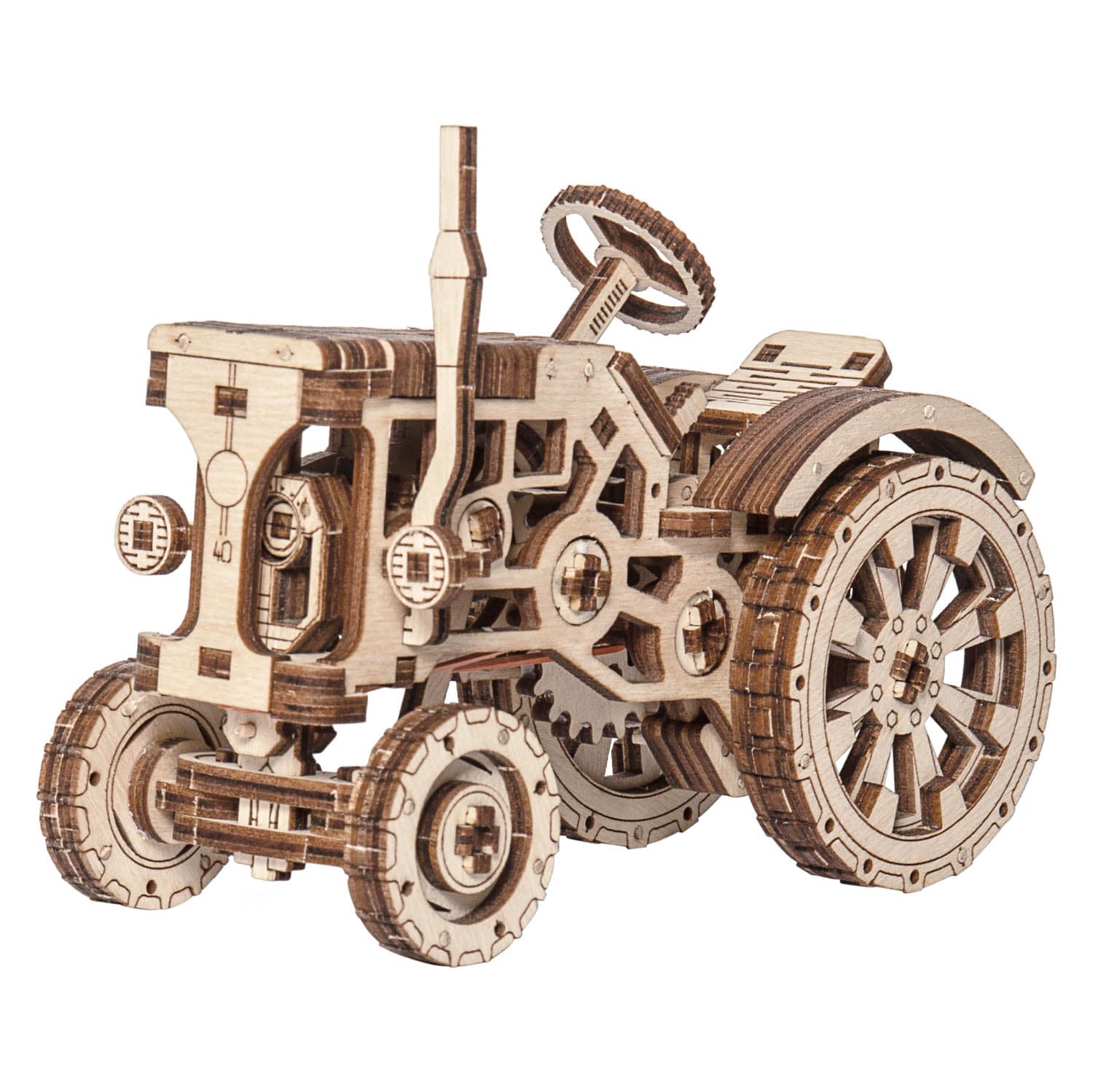 wooden city traktor