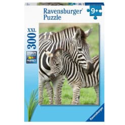 Ravensburger puslespill sebraer 300 brikker