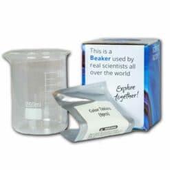 Begerglass 250 ml med fargetabletter