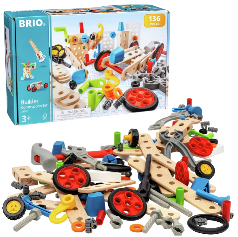 BRIO® Builder Byggesett 136 deler