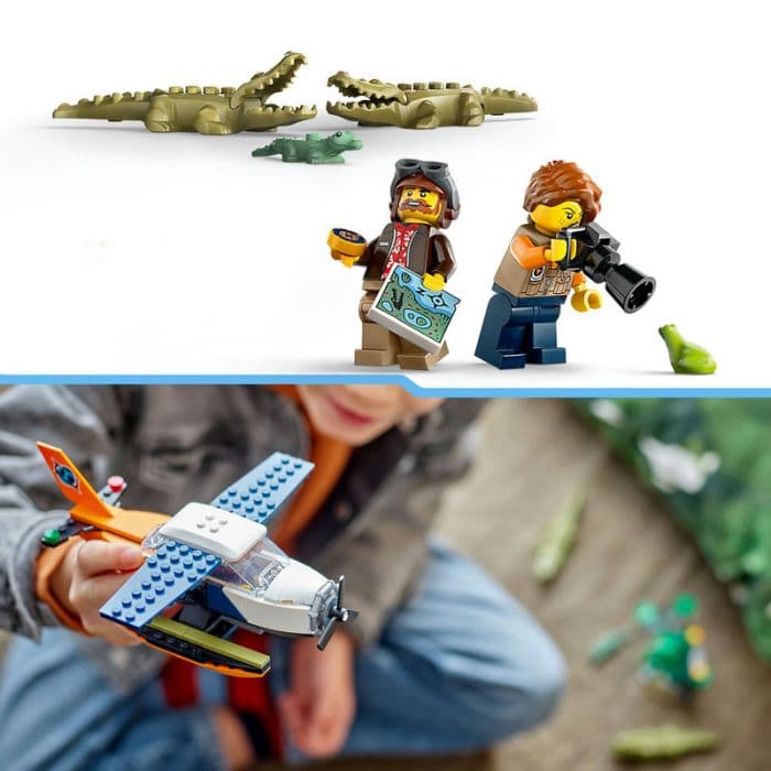LEGO® City - Jungelutforsker med sjøfly 60425 - Bilde 4