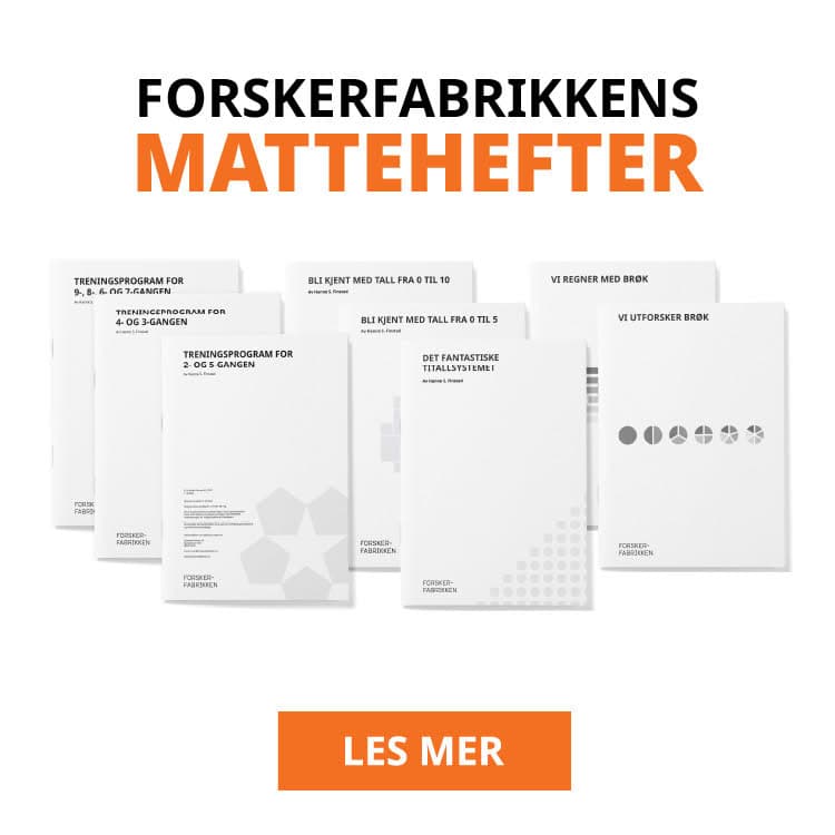 Forskerfabrikkens mattehefter