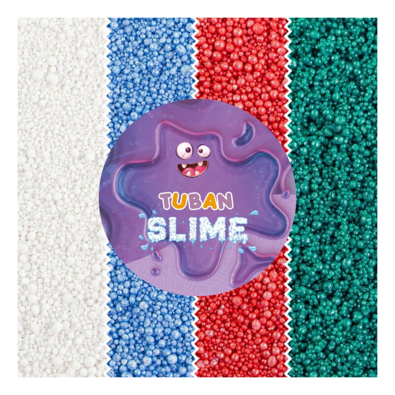 mineralglitter til slim