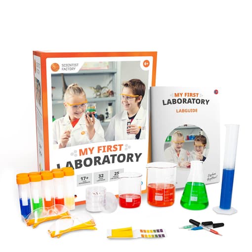 Mitt første laboratorium  🧪