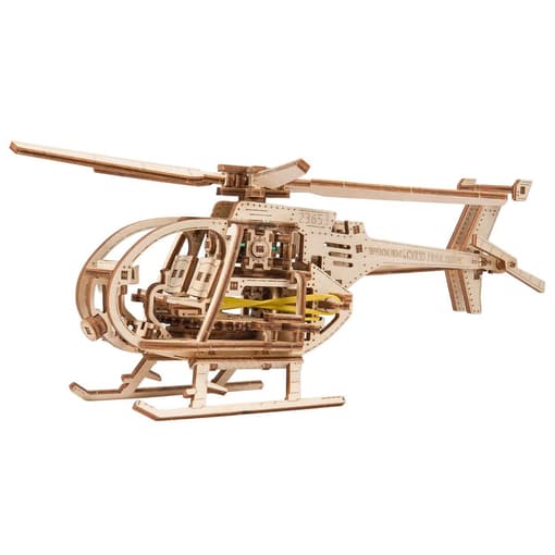 wooden city helikopter