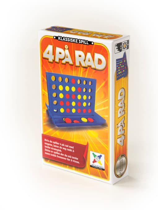 Reisespill: 4 på rad