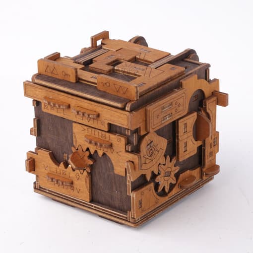 3D-puslespill i tre – Escape Room Puzzle Box - Bilde 2